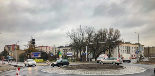 Przebudowa ul. Grota-Roweckiego w Sosnowcu – fot. UM Sosnowiec