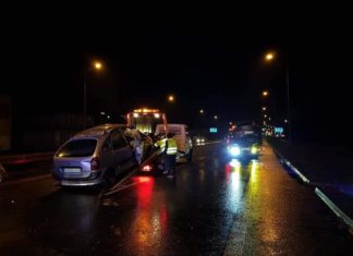 Wypadek na DK79 - fot. Facebook/ @Informacje drogowe Jaworzno i okolice