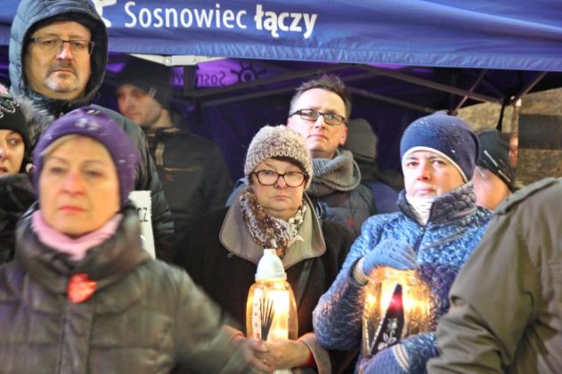 Światełko do nieba dla Prezydenta Pawła Adamowicza - fot. UM Sosnowiec