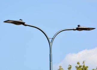 Nowe oświetlenie uliczne w Dąbrowie Górniczej - fot. UM Dąbrowa Górnicza