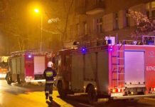 Pożar przy ulicy Kościelnej - fot. Facebook /@Sosnowiec998
