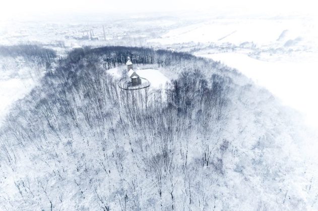 Będzin w zimowej odsłonie - fot. UM Będzin
