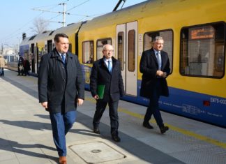 Otwarcie tunelu pod torami w Dąbrowie Górniczej-Ząbkowicach - fot. Dariusz Nowak