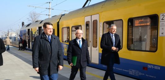 Otwarcie tunelu pod torami w Dąbrowie Górniczej-Ząbkowicach - fot. Dariusz Nowak