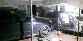 Kradzione samochody Czeladź - fot. KPP w Będzinie