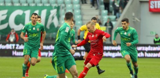 Śląsk Wrocław - Zagłębie Sosnowiec 2:0 – fot. zaglebie.eu