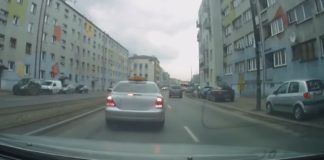 Agresywny taksówkarz - fot. YouTube