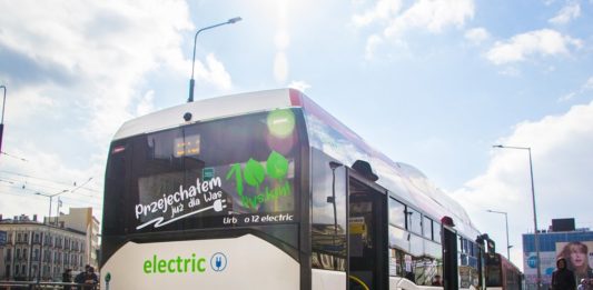 Autobus elektryczny w Sosnowcu – fot. UM Sosnowiec