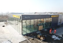 Budowa salonu Opel-Mucha w Sosnowcu - fot. mat. pras.
