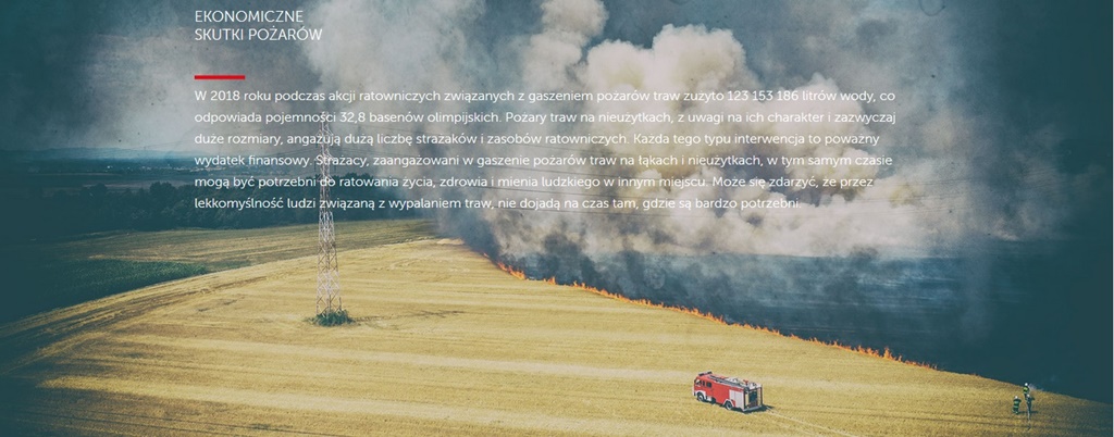 Stop pożarom traw - fot. mat. pras.