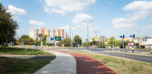 Droga rowerowa w Sosnowcu - fot. UM Sosnowiec