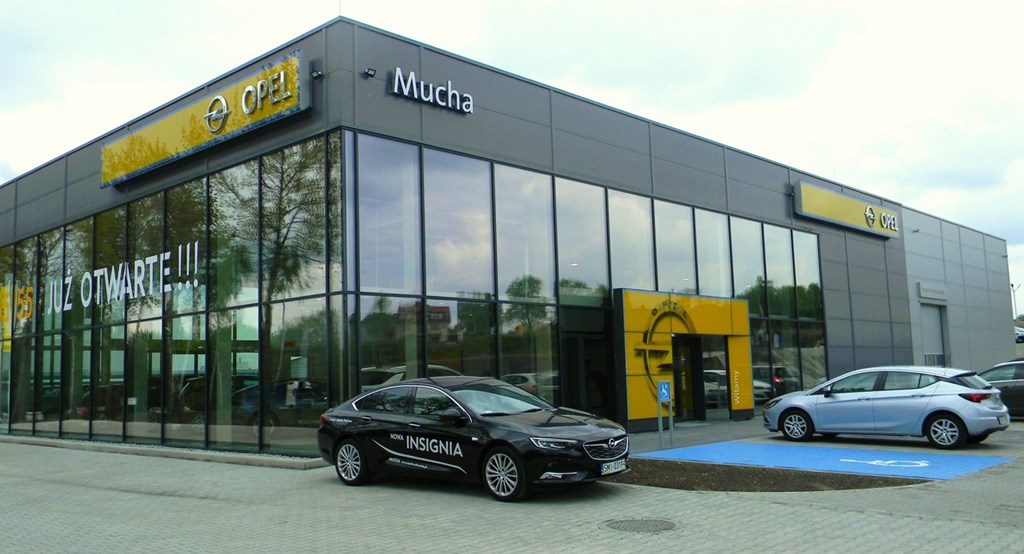 Nowy autosalon Opel-Mucha w Sosnowcu – fot. mat. pras.