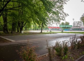 Miejsce pod wypożyczalnie rowerów na Stawikach w Sosnowcu - fot. UM Sosnowiec