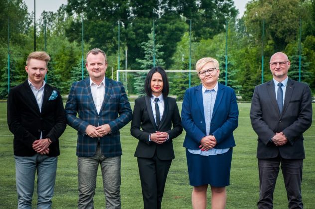 Podpisanie umowy na budowę stadionu piłkarskiego w Sosnowcu – fot. Maciej Łydek/UM Sosnowiec