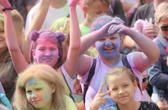 Eksplozja kolor&oacute;w - fot. UM Sosnowiec