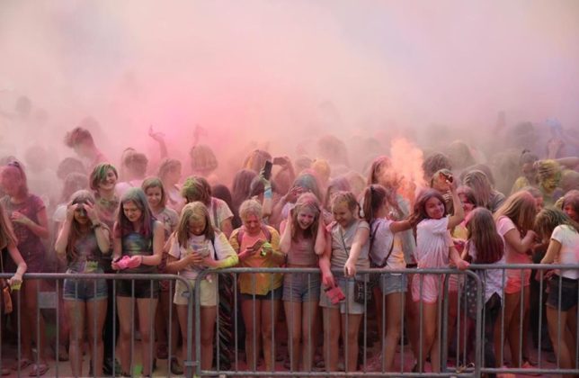 Eksplozja kolor&oacute;w - fot. UM Sosnowiec