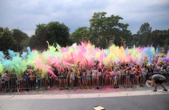 Eksplozja kolor&oacute;w - fot. UM Sosnowiec