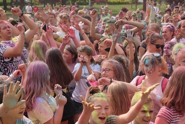 Eksplozja kolor&oacute;w - fot. UM Sosnowiec