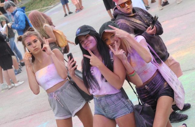 Eksplozja kolor&oacute;w - fot. UM Sosnowiec