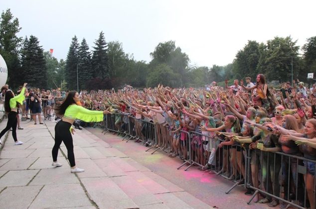 Eksplozja kolor&oacute;w - fot. UM Sosnowiec