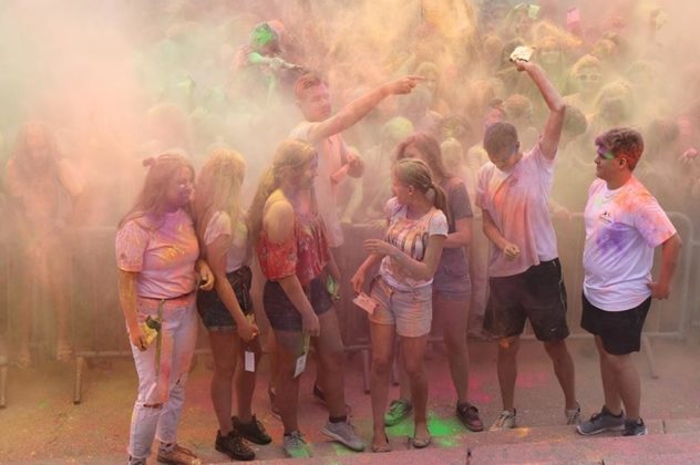 Eksplozja kolor&oacute;w - fot. UM Sosnowiec