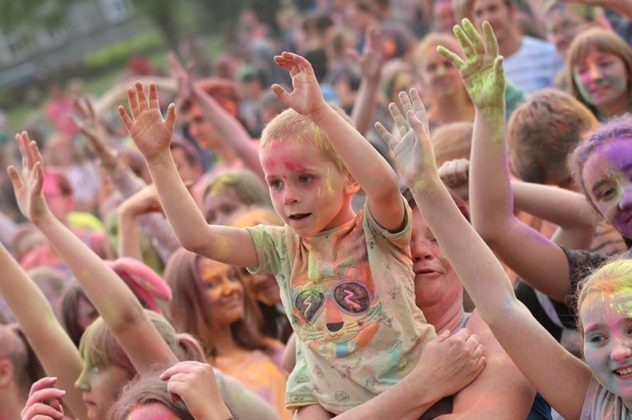 Eksplozja kolor&oacute;w - fot. UM Sosnowiec
