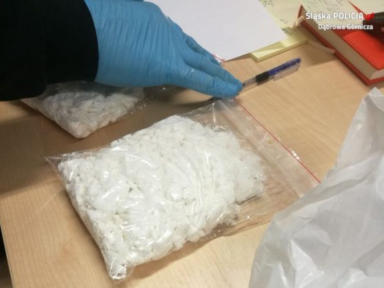 Przechwycili ponad 10 tys. porcji amfetaminy – fot. Policja Dąbrowa Górnicza