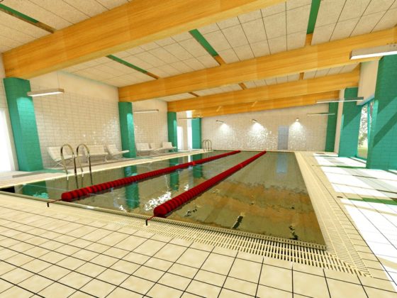 Modernizacja miejskiej pływalni - fot. Pracownia Projektowa PION