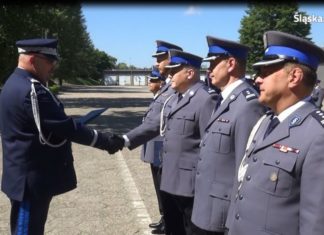 Nowy Zastępca Komendanta Miejskiego Policji w Sosnowcu - fot. KMP w Sosnowcu