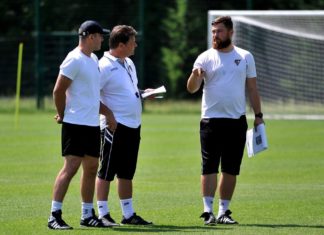 Pierwszy trening Zagłębia Sosnowiec - fot. Quiero/zaglebie.eu