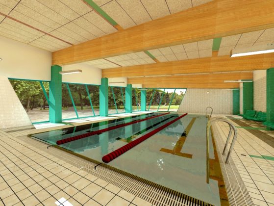 Modernizacja miejskiej pływalni - fot. Pracownia Projektowa PION