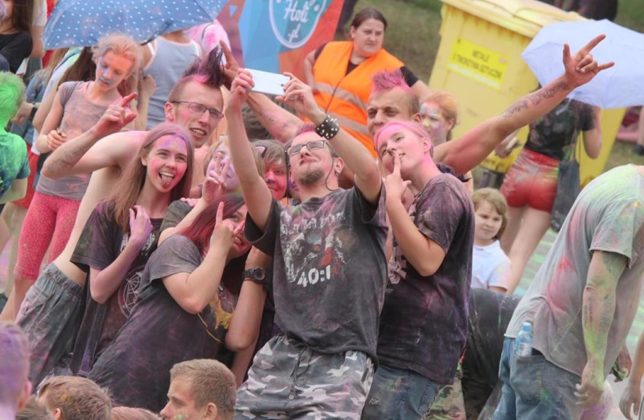 Eksplozja kolor&oacute;w - fot. UM Sosnowiec