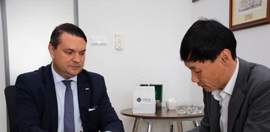 SK Innovation przeznaczy ponad miliard złotych na budowę zakładu w Dąbrowie Górniczej - fot. UM Dąbrowa Górnicza