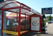 Kolejne pieniądze dla miasta. Dzięki dofinansowaniu powstaną nowe wiaty przystankowe Przystanek Będzin Stadion – fot. Arch. TZ