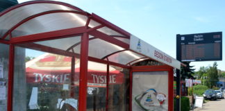 Przystanek Będzin Stadion – fot. Arch. TZ