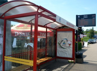 Przystanek Będzin Stadion – fot. Arch. TZ