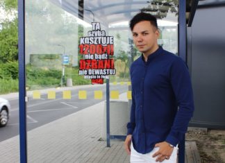 Radny Damian Żurawski chce „ostrzec” wandali - fot. arch. prywatne