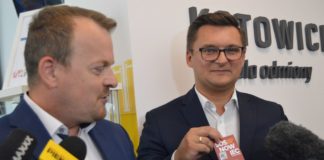 Briefing prasowy Arkadiusza Chęcińskiego i Marcina Krupy - fot. MZ
