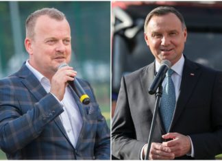 Arkadiusz Chęciński i Andrzej Duda – fot. Arch. TZ/Kancelaria Prezydenta RP