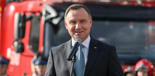 Prezydent Andrzej Duda w Sosnowcu – fot. Jakub Szymczuk/KPRP