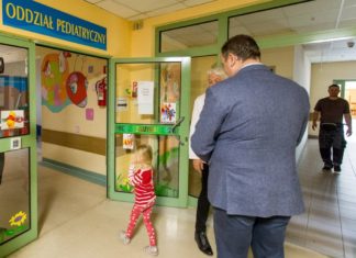 Oddział dermatologii dla dzieci w Centrum Pediatrii w Sosnowcu - fot. Tomasz Żak / UMWS