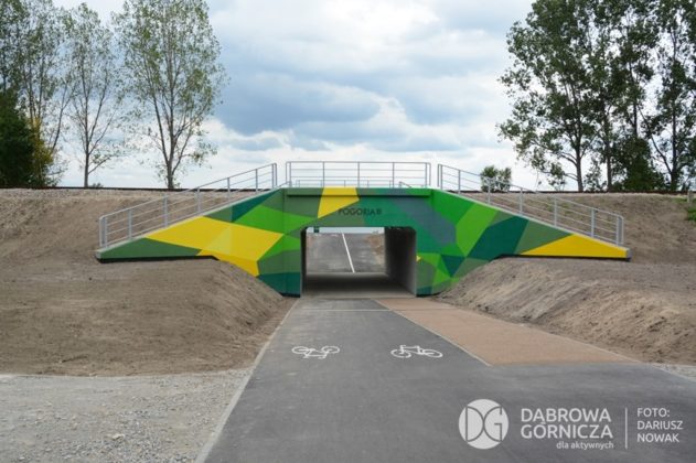 Tunel pieszo-rowerowy między Pogorią III i IV w Dąbrowie Górniczej – fot. Dariusz Nowak