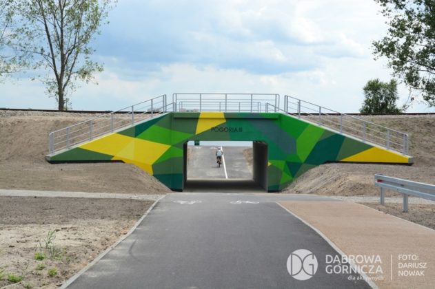 Tunel pieszo-rowerowy między Pogorią III i IV w Dąbrowie Górniczej – fot. Dariusz Nowak