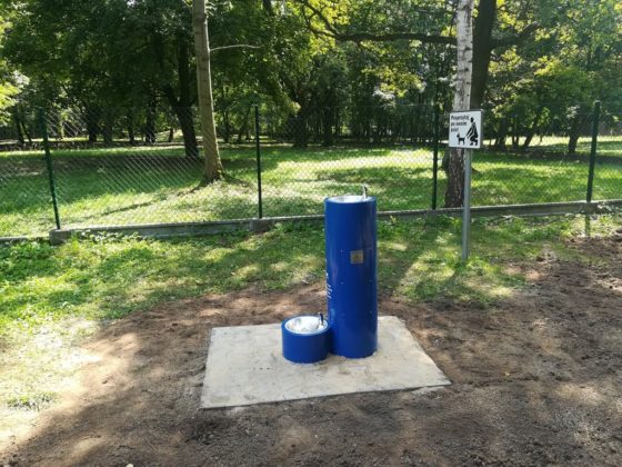 W Czeladzi pojawiły się poidełka &ndash; fot. UM Czeladź