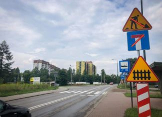 Rusza przebudowa skrzyżowania ulic Ostrogórskiej i Jagiellońskiej - fot. UM Sosnowiec