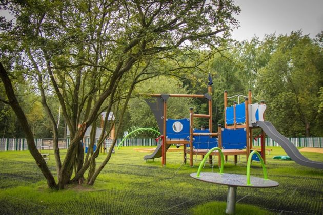 Plac zabaw na Stawikach - fot. UM Sosnowiec
