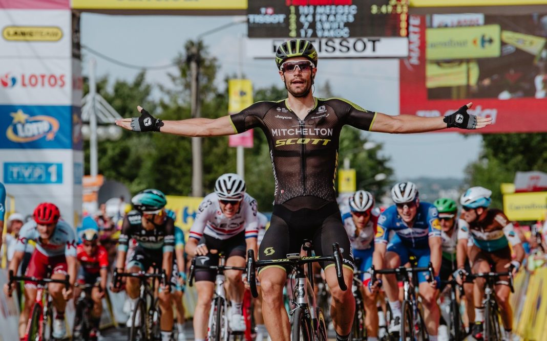 Luka Mezgec zwycięzcą piątego etapu 76. Tour de Pologne - fot. Szymon Gruchalski