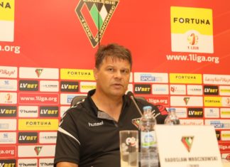 Trener Zagłębia Sosnowiec Radosław Mroczkowski – fot. Marek Rybicki