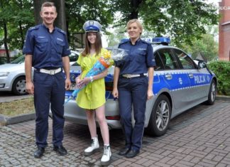 Bezpieczna droga do szkoły - fot. Śląska Policja