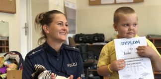 5-letni Jaś z Jaworzna uratował swoją mamę – fot. Policja Jaworzno